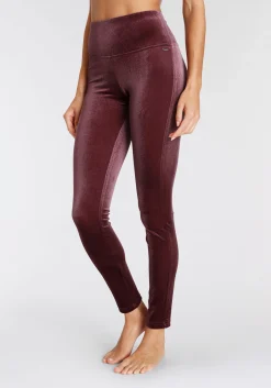 Hosen|LASCANA Leggings weinrot