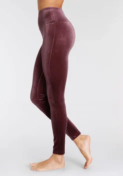 Hosen|LASCANA Leggings weinrot