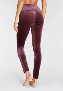 Hosen|LASCANA Leggings weinrot