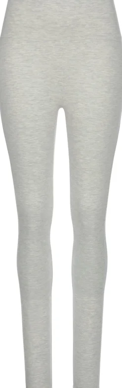 Strandmode|Hosen|LASCANA Leggings hellgrau-meliert