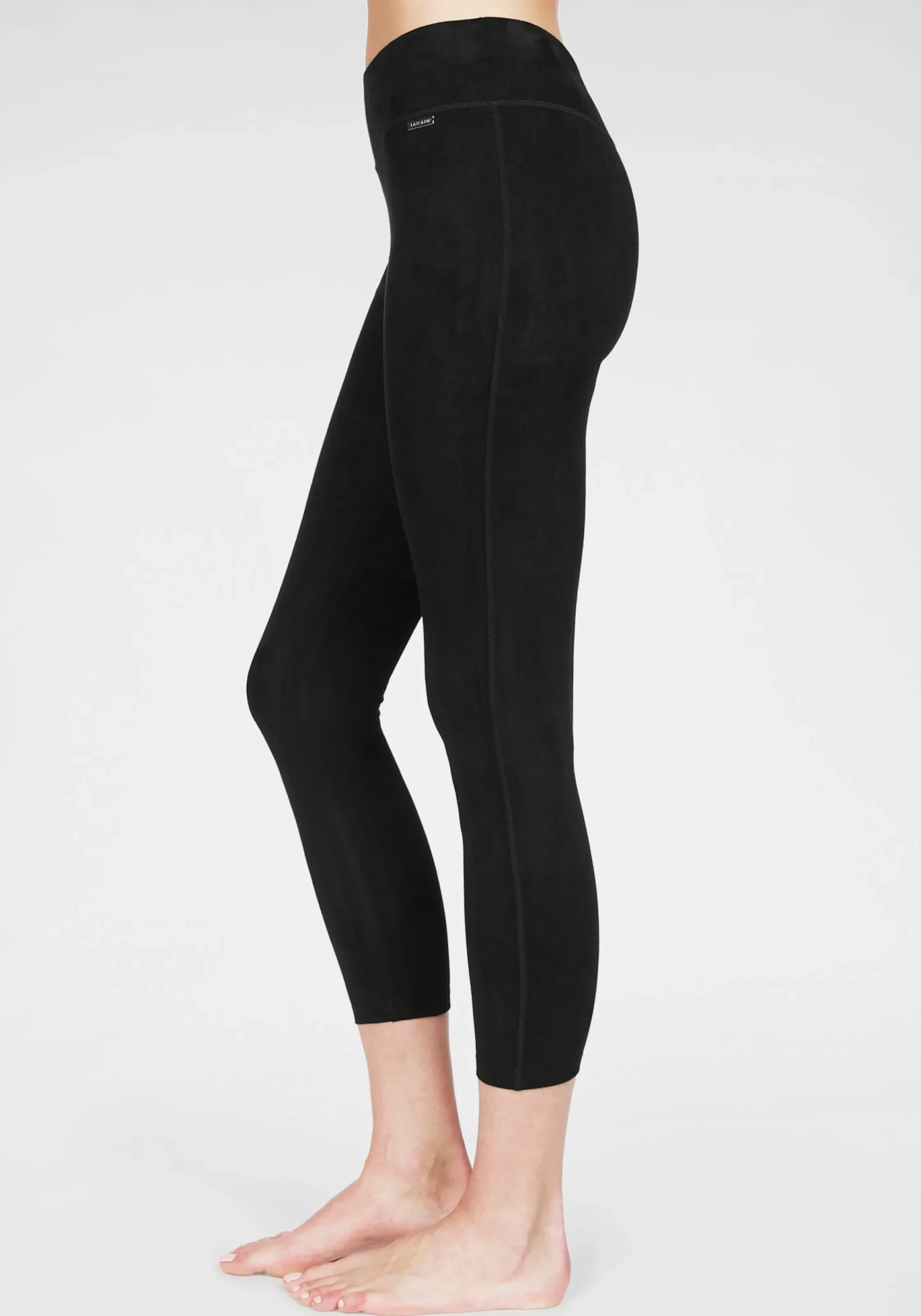 Strandmode|LASCANA Leggings schwarz