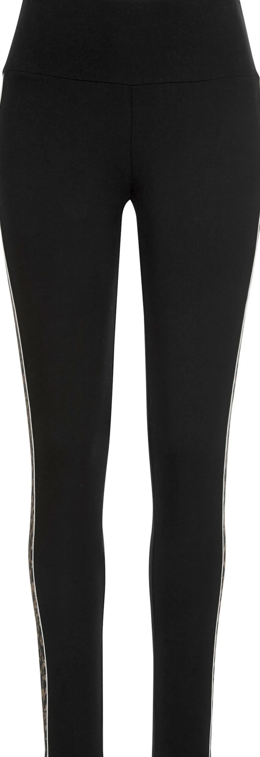 Hosen|Buffalo Leggings schwarz-gemustert