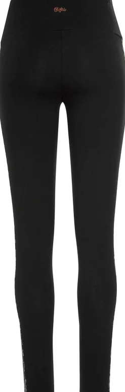 Hosen|Buffalo Leggings schwarz-gemustert