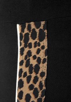 Hosen|Buffalo Leggings schwarz-gemustert