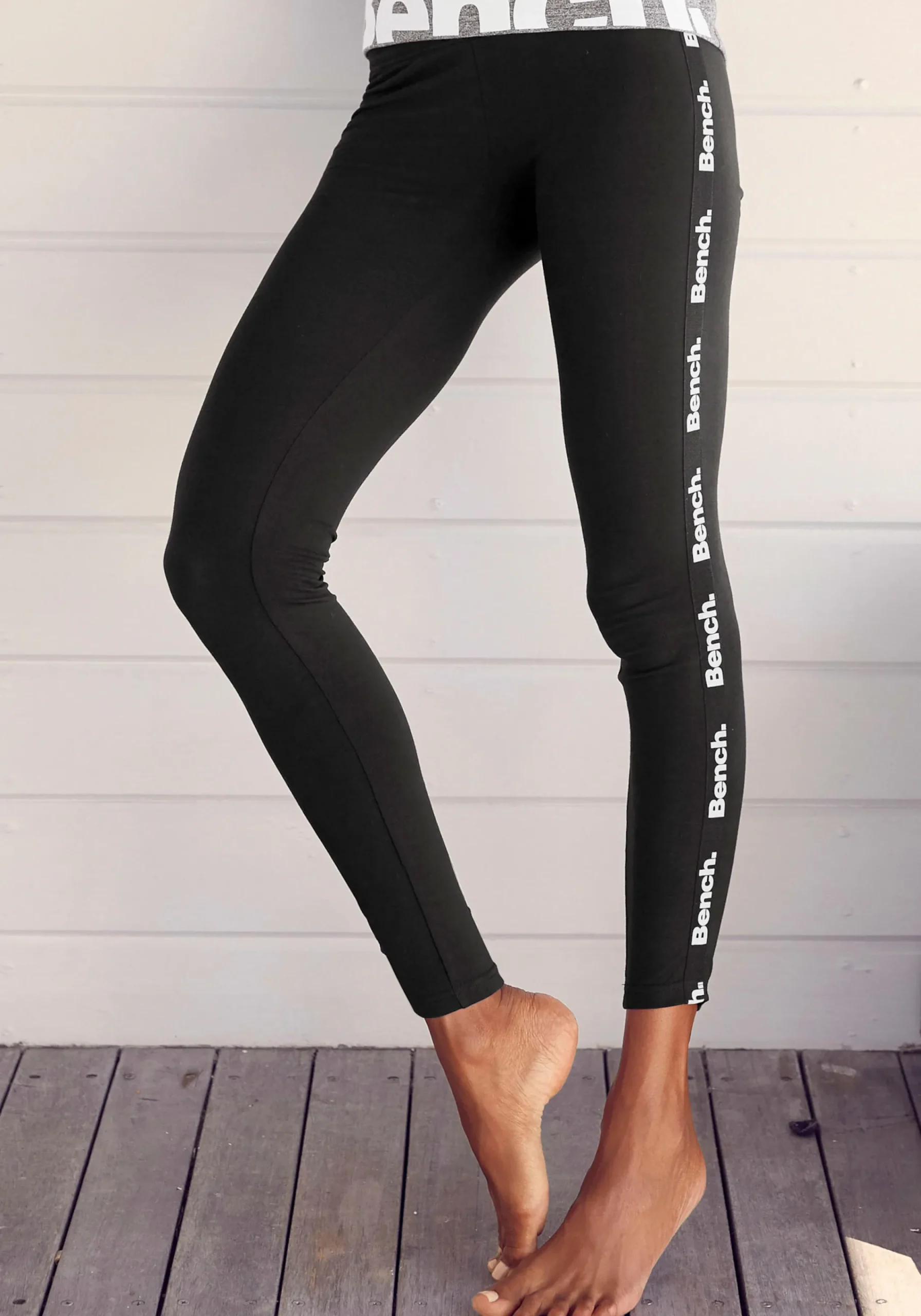 Hosen| Leggings schwarz