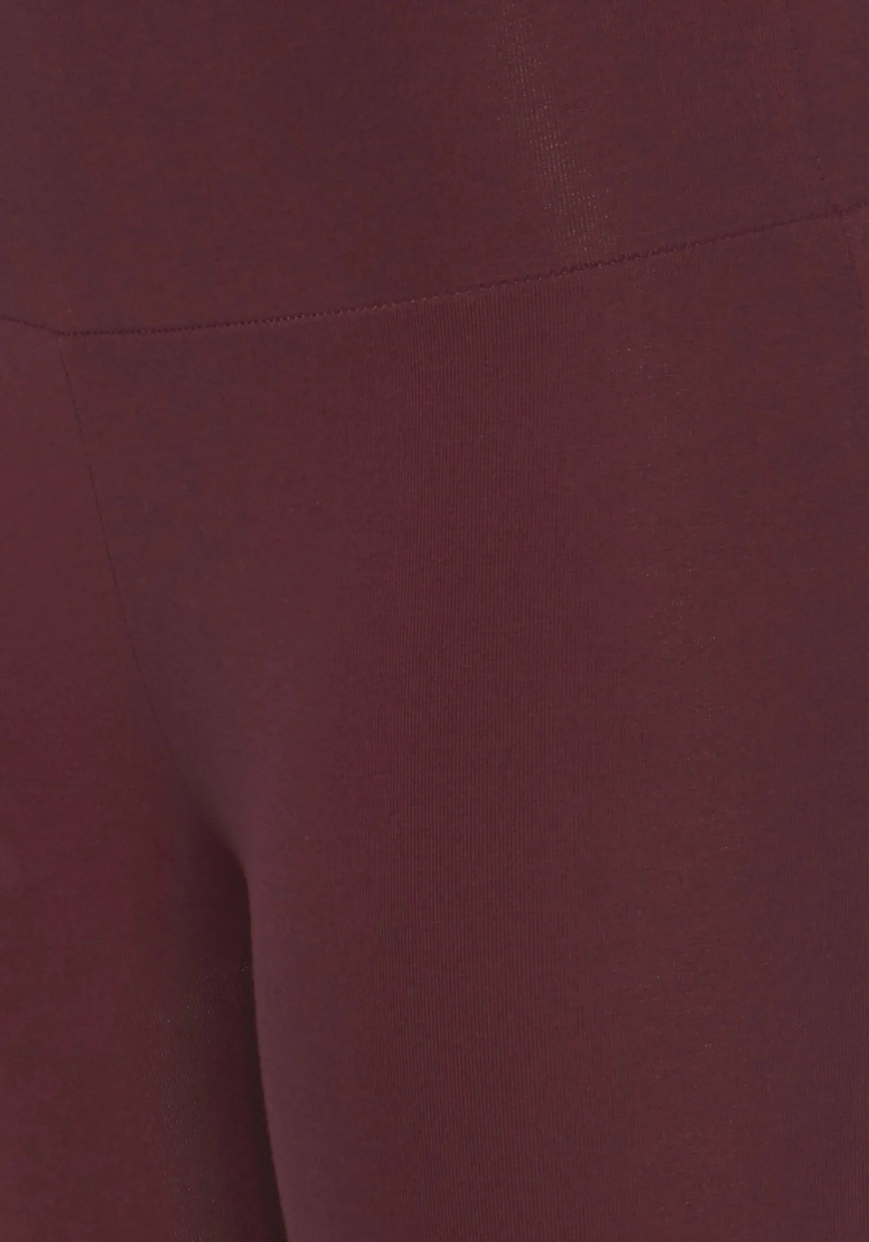 Strandmode|Hosen|LASCANA Leggings weinrot