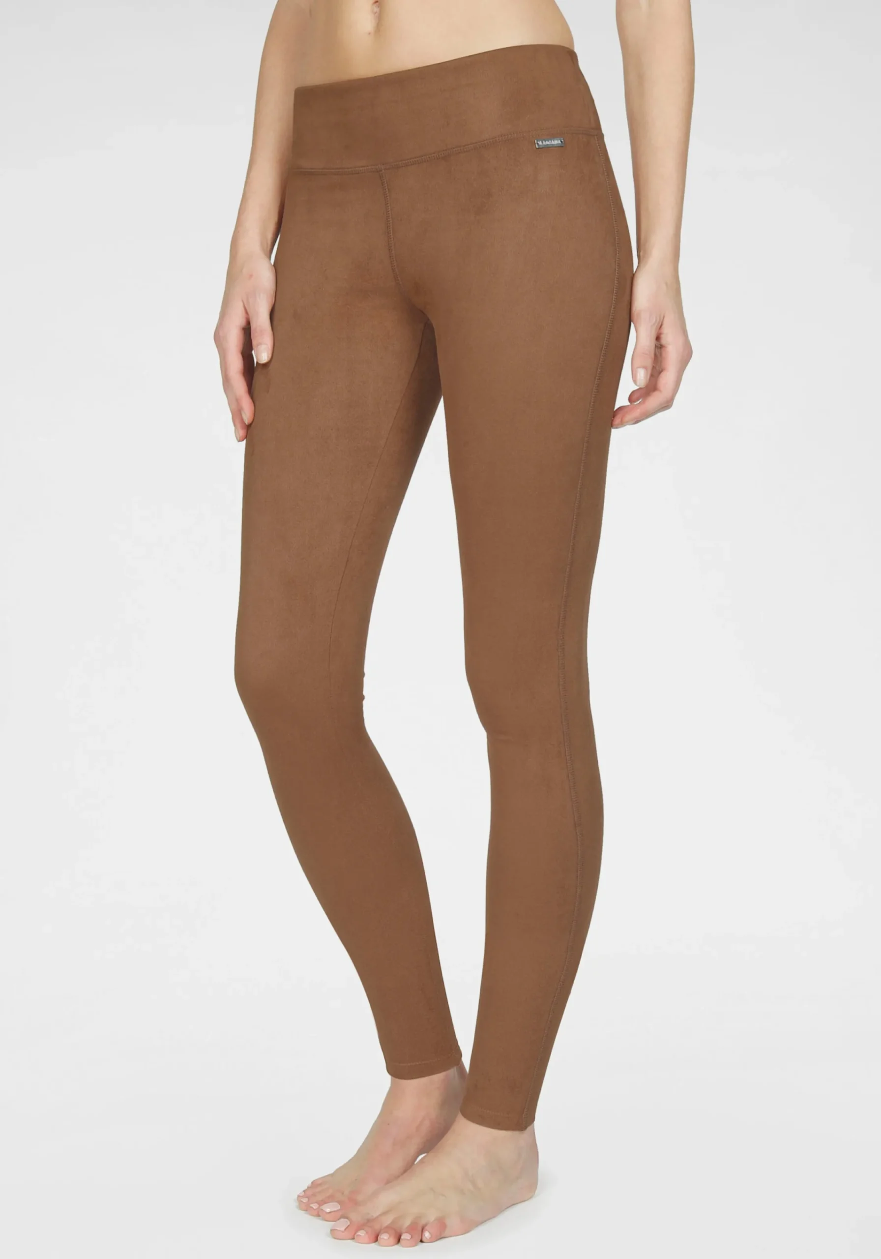 Hosen|LASCANA Leggings camelfarben