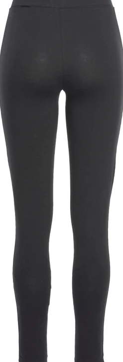 Hosen|H.I.S Leggings anthrazit-rosa