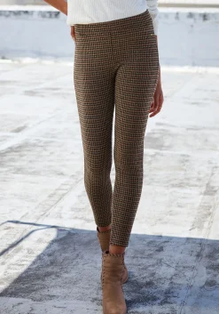Strandmode|Hosen|LASCANA Leggings goldgemustert