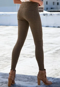 Strandmode|Hosen|LASCANA Leggings goldgemustert