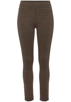 Strandmode|Hosen|LASCANA Leggings goldgemustert