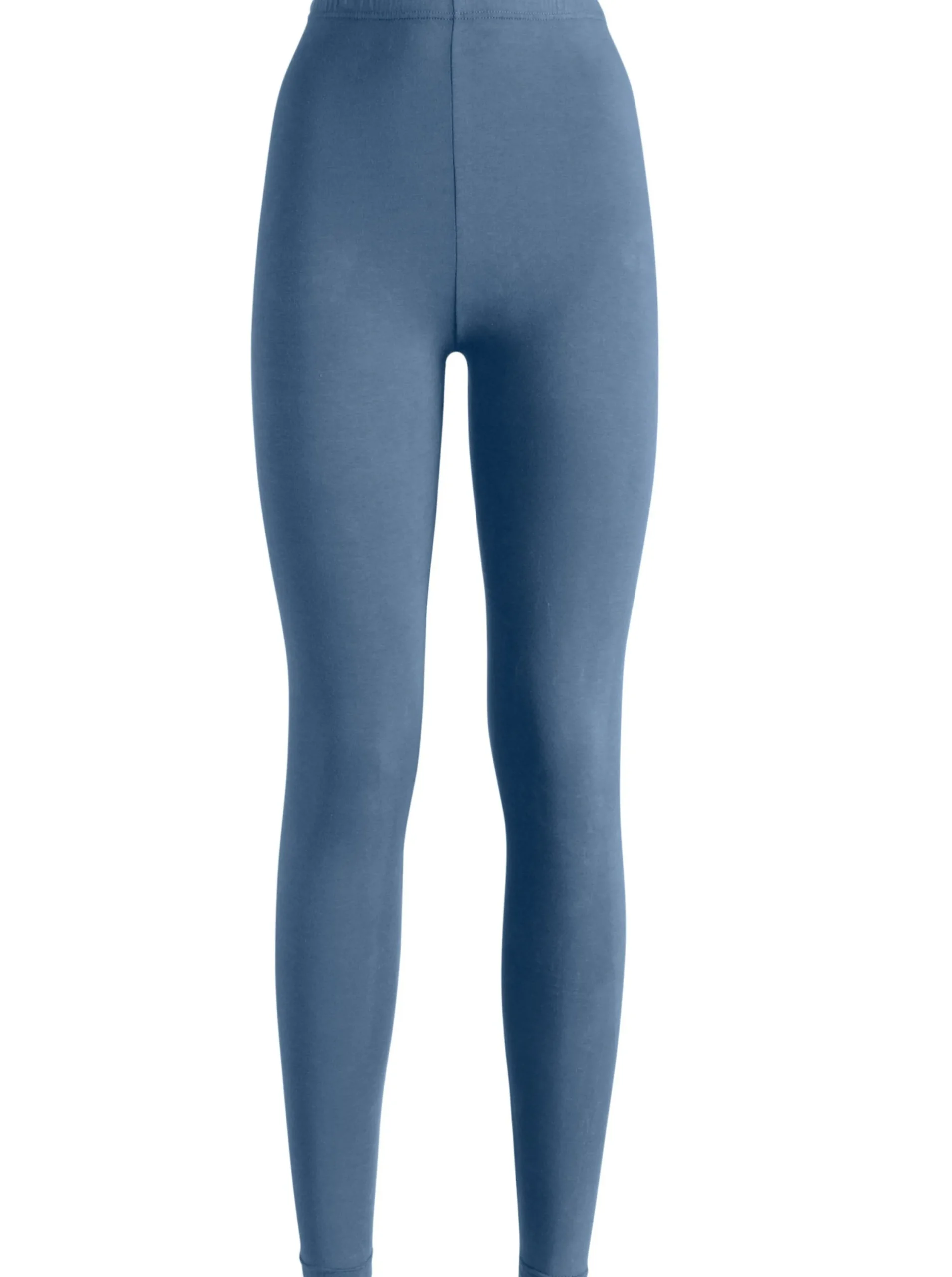 Hosen|wäschepur Leggings lang schwarz+jeansblau