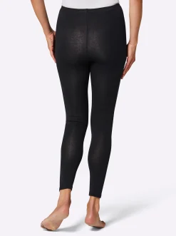 Hosen|wäschepur Leggings lang 2Stückschwarz