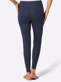Homewear|Homewear| Leggings mit Dehnbund marine