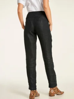 Hosen|heine Leinenhose schwarz