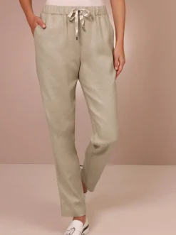 Hosen|CREATION L PREMIUM Leinenhose beige
