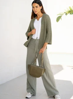 Hosen|heine Leinenhose khaki