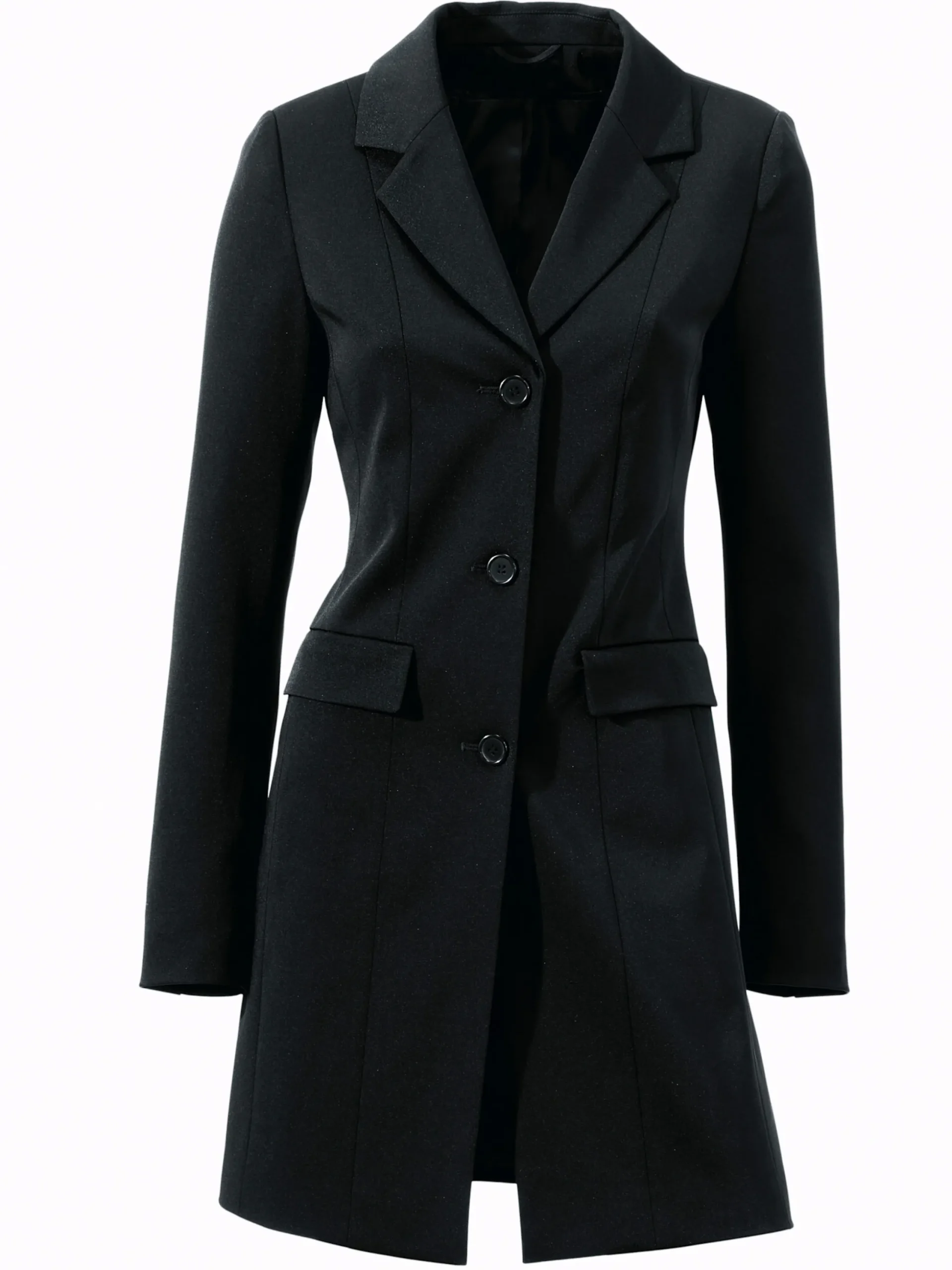 Blazer|heine Longblazer schwarz