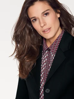 Blazer|heine Longblazer schwarz