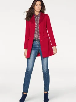 Blazer|heine Longblazer rot