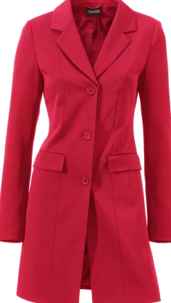 Blazer|heine Longblazer rot