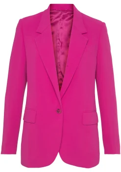 Blazer|LASCANA Longblazer fuchsia