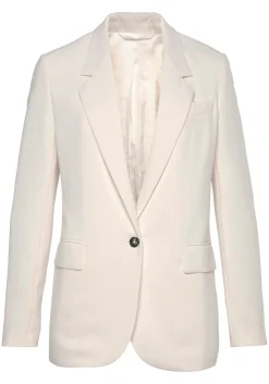 Blazer|LASCANA Longblazer creme