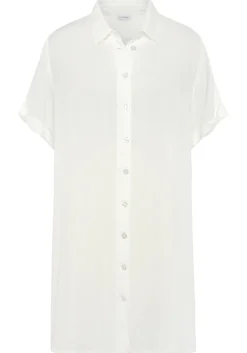 Strandmode|LASCANA Longbluse weiß