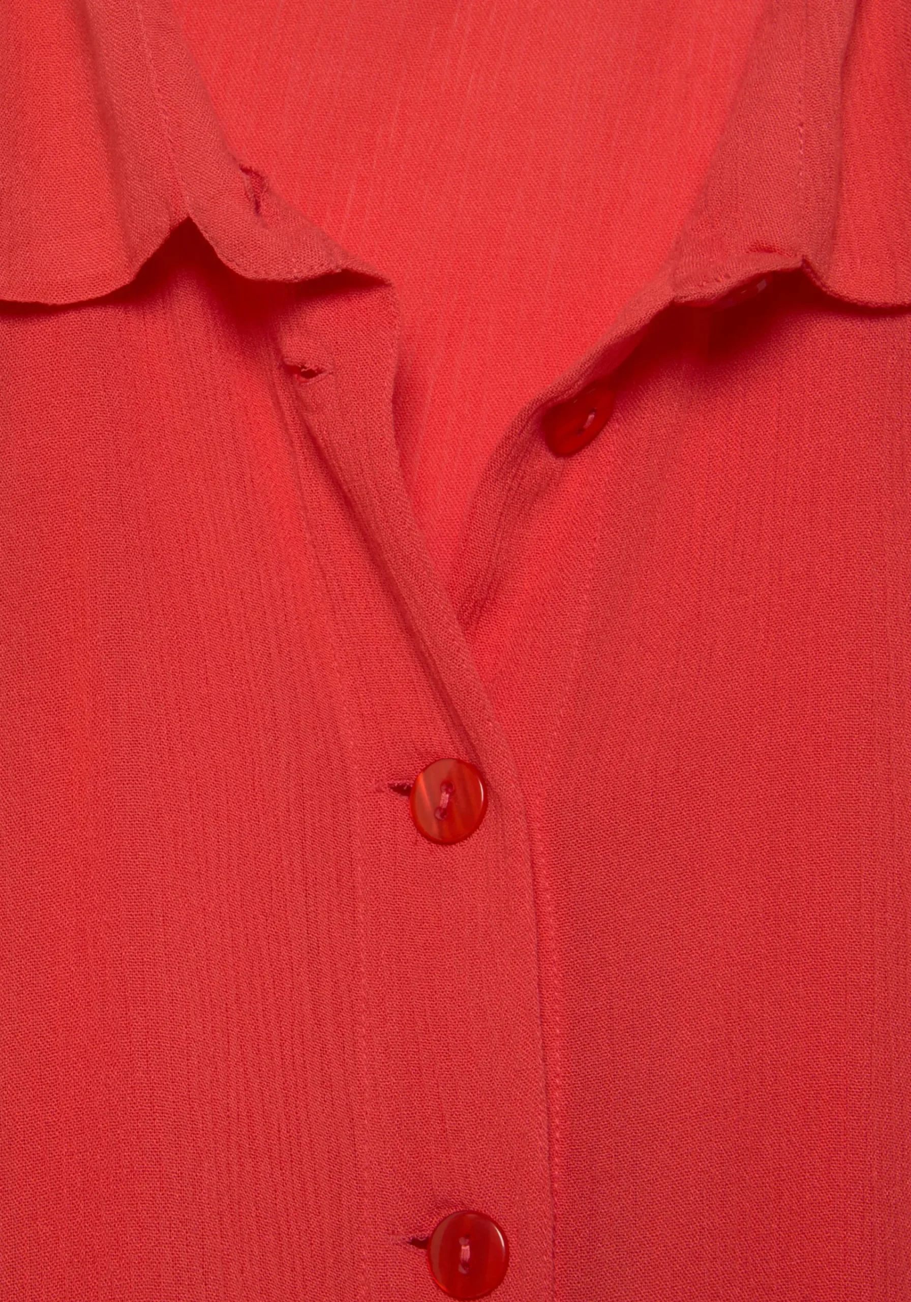 Blusen|LASCANA Longbluse korallrot