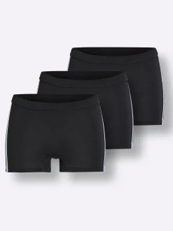 Unterhosen|wäschepur Longpanty schwarz