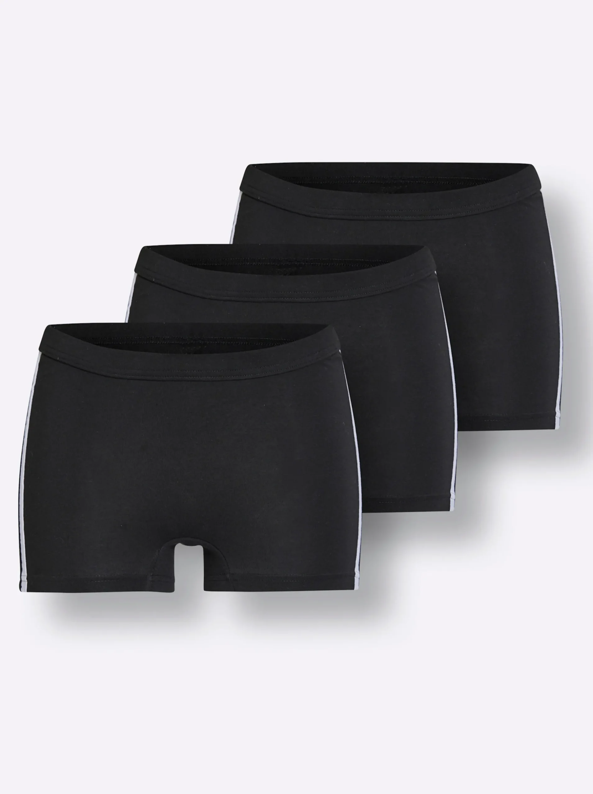 Unterhosen|wäschepur Longpanty schwarz