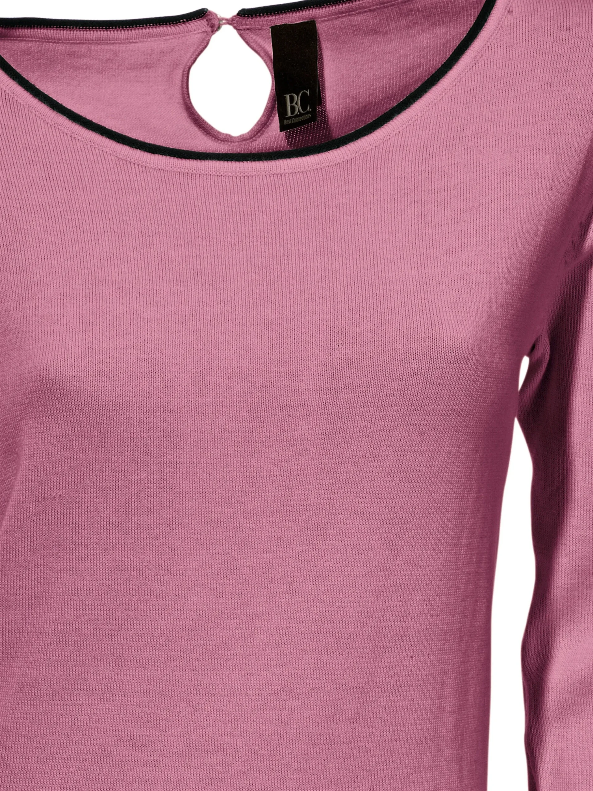 Pullover|heine Longpullover mit Cut-Outs hinten mauve