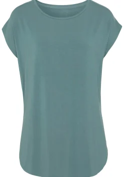 Strandmode|Shirts|LASCANA Longshirt mint,navy