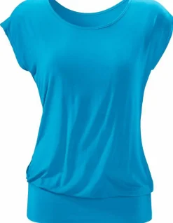 Strandmode|Shirts|LASCANA Longshirt türkis