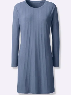 Homewear|Homewear|feel good Longshirt taubenblau