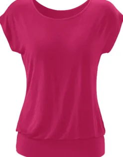 Strandmode|Shirts|LASCANA Longshirt magenta