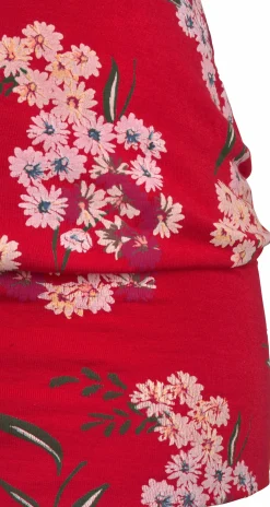 Strandmode|LASCANA Longshirt rot-gemustert