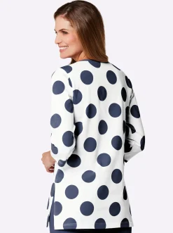 Homewear|Homewear|feel good Longshirt ecru-marine