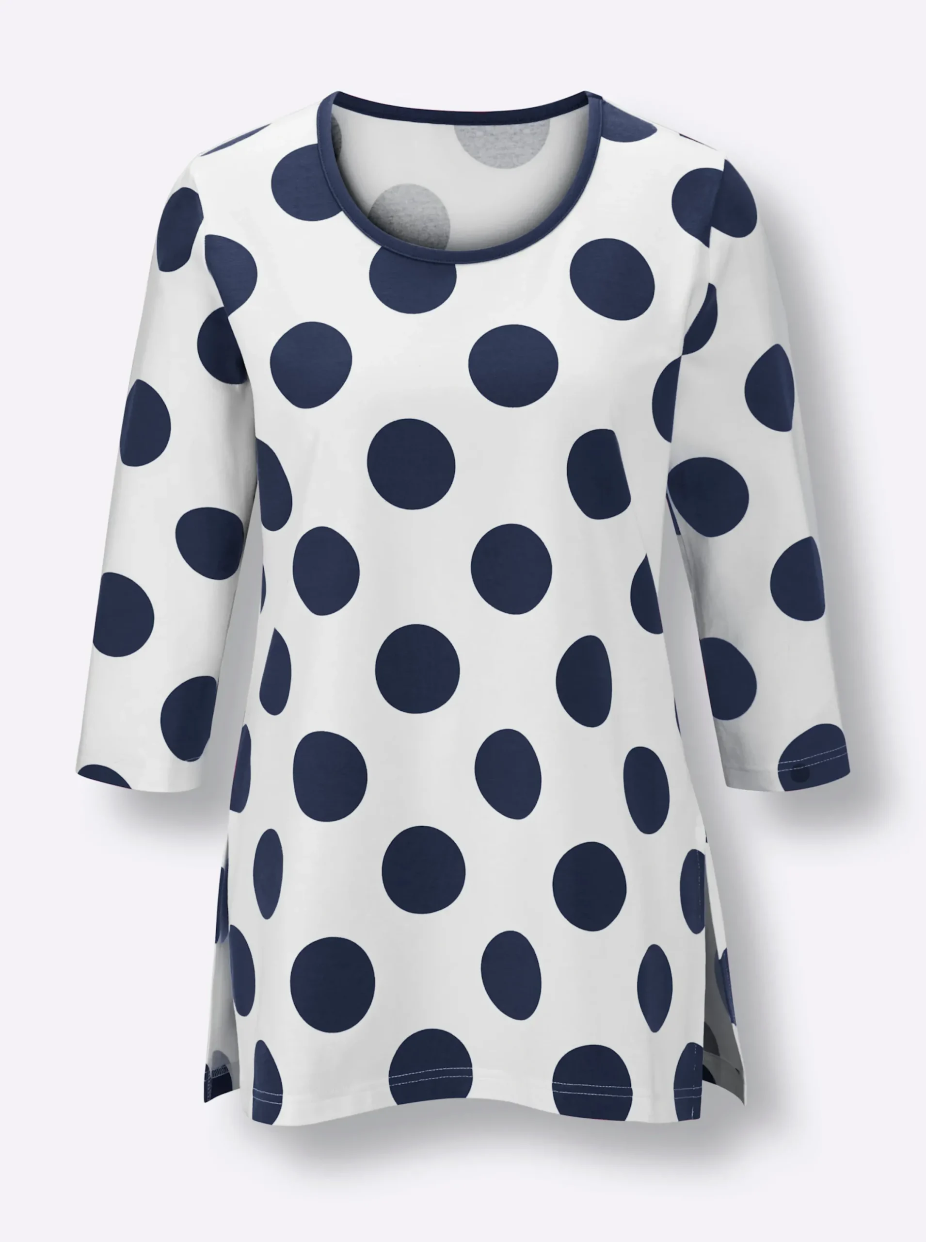 Homewear|Homewear|feel good Longshirt ecru-marine