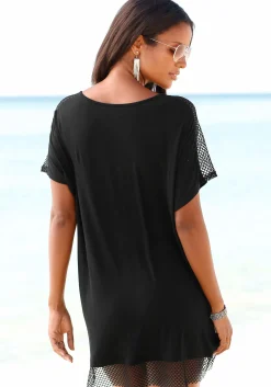 Strandmode|Shirts|s.Oliver Longshirt schwarz