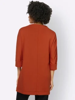 Shirts|heine Longshirt rostrot