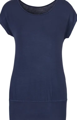 Strandmode|Shirts|LASCANA Longshirt navy