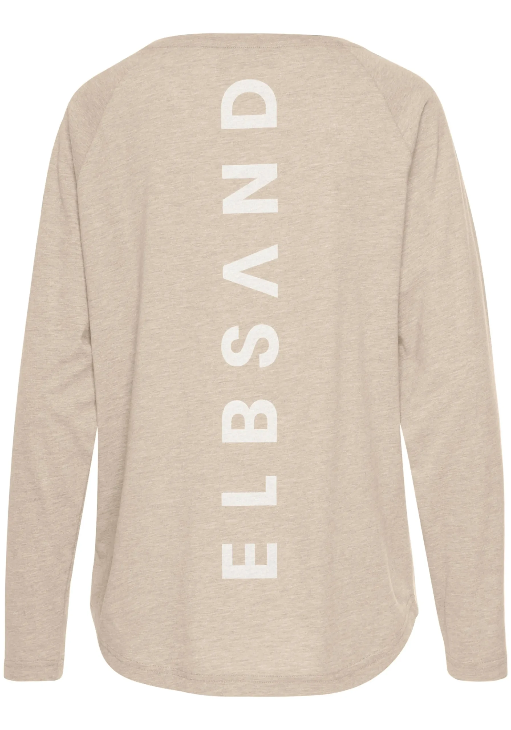 Strandmode|Elbsand Longsleeve crememeliert