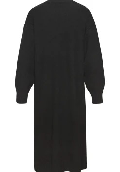 Strickjacken|LASCANA Longstrickjacke schwarz