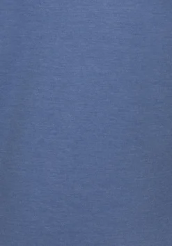 Homewear|Pullover| Longsweatshirt jeans-meliert