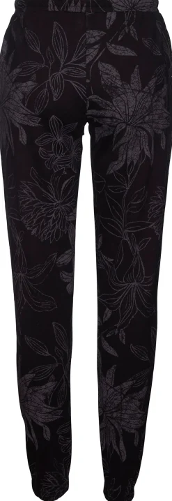 Strandmode|LASCANA Loungehose schwarz-allover-gemustert