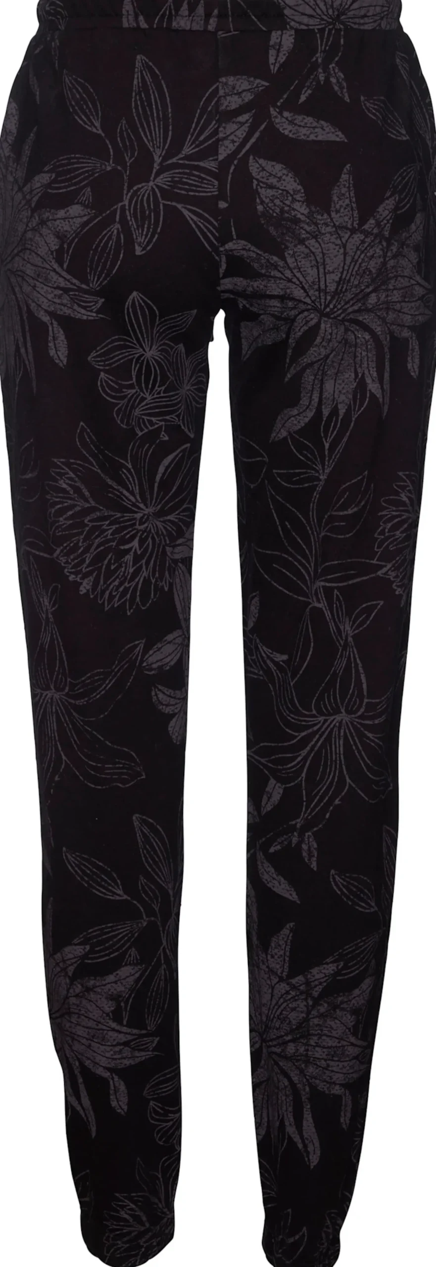 Strandmode|LASCANA Loungehose schwarz-allover-gemustert