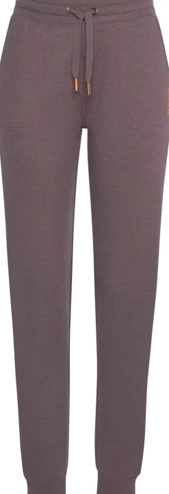 Homewear|Homewear| Loungehose mauve-meliert