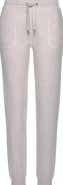 Homewear| Loungehose beige-meliert