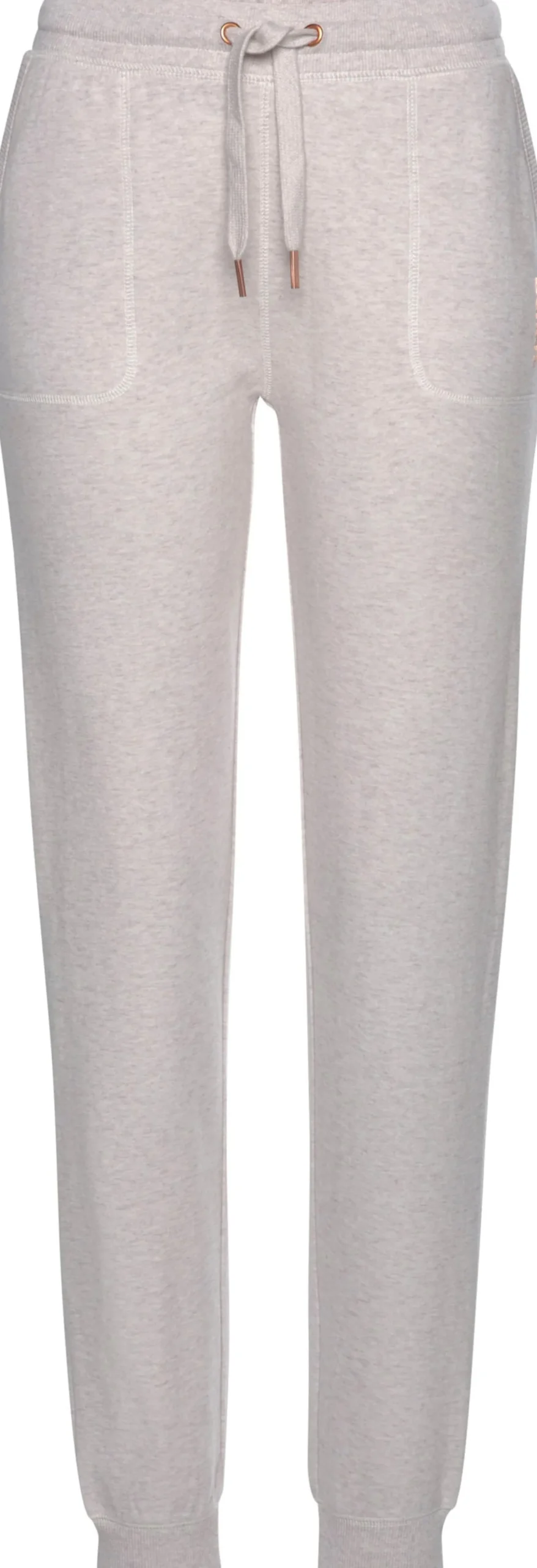 Homewear| Loungehose beige-meliert